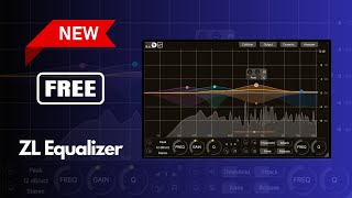 NEW FREE Plugin ZL Equalizer by ZL Audio  Dynamic Digital Equalizer  Sound demo [upl. by Reeba]