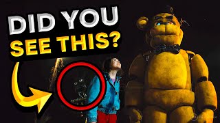 15 HIDDEN DETAILS in FIVE NIGHTS AT FREDDYS Movie of VIDEO GAMES 🧸 Easter Eggs amp References 2023 [upl. by Rudelson172]