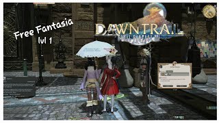 FFXIV  DawnTrail Phial of Fantasia lvl 1 Quest For All [upl. by Ensign]