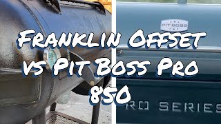 Franklin Offset vs Pit Boss Smoked Turkey Breast [upl. by Ysnil]