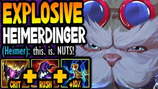 The most explosive Heimerdinger buildwow 🤯 [upl. by Fagan500]