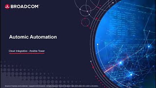 Automic Automation Cloud Integrations Ansible Tower Agent Integration [upl. by Aihseya]