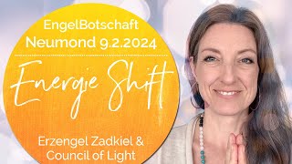 Engelbotschaft Channeling Neumond 922024 Energie Shift Erzengel Zadkiel amp Council of Light [upl. by Nayab377]