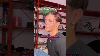 ALBERTO TOZZI TRUCCATO PER HALLOWEEN DA UNA RAGAZZA tiktok couple perte webboh novitamakeup [upl. by Ewell]