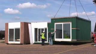 Prefab home installation in UK [upl. by Ole]