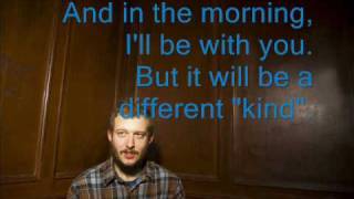 Skinny Love  Bon Iver lyrics [upl. by Legge702]