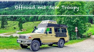 OffroadAbenteuer mit dem Troopy  Toyota Landcruiser J7 [upl. by Corron]