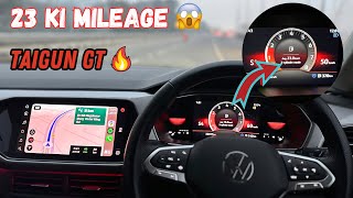 Volkswagen Taigun GT Mileage Test On Highway  Cylinder Deactivation Technology Actually Works… [upl. by Tyler]