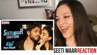 SEETI MAAR Song Reaction  RUSSIA  Allu Arjun Pooja Hegde  DJ  AniTalkies [upl. by Primaveria]