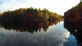 Autumn Riverwalk Somersworth  Unrestricted version shot w Q500 Typhoon [upl. by Akemahc]