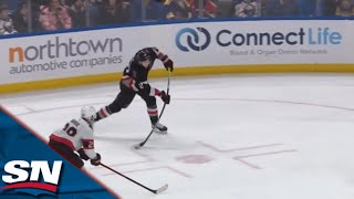 Tage Thompson shows off his shot with pair of wicked wristers vs Senators [upl. by Dutch]