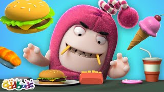 Food Adventures with ODDBODS 😋🍔🍕 4 HOURS  BEST Oddbods Marathon  2023 Funny Cartoons for Kids [upl. by Gnay]