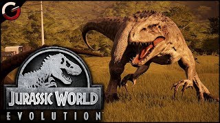 HOW TO BUILD A DINO PARK Island MUERTA Walkthrough  Jurassic World Evolution Gameplay [upl. by Korns252]