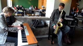 Cajan witmer piano Rinus Groeneveld sax cafe leuten [upl. by Nic]