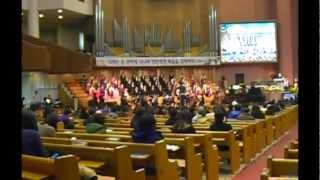 Opening of 5 pm Service Yoido Full Gospel Church Seoul South Korea February 10 2013 [upl. by Einnalem]