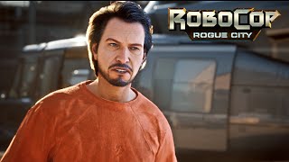 RoboCop Rogue City  Lets Play Part 11 Prison Riot Extreme Difficulty [upl. by Inalaehon967]