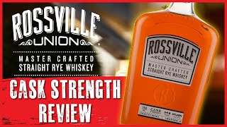 Is Rossville Rye Cask Strength the Best Rye Whiskey [upl. by Sherurd]