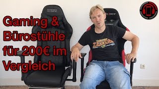 Bester Gaming Stuhl unter 200€  DX Racer 1 vs Empire Gaming Racing 800 [upl. by Ecadnarb461]