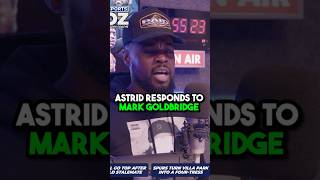 Astrid Wett Responds To Mark Goldbridge 😂 markgoldbridge astridwett football [upl. by Carlyn]