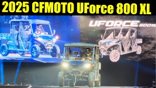 ALL NEW 2025 CFMoto UForce 800 XL Utility SXS Intro at the Dealer Meeting [upl. by Fauman]