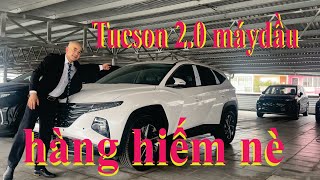 XE TUCSON 2024 MÁY DẦU HÀNG HIẾM  SO SÁNH XE HYUNDAI TUCSON DẦU 20D VỚI MÁY XĂNG 16L TURBO CAO [upl. by Enelyt]