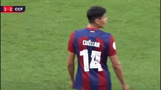 Jaume Cuellar Debut vs CF Fuenlabrada  Barca Atletic 16923 [upl. by Angelia]