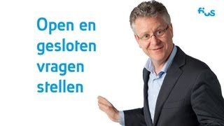 007 Open en gesloten vragen stellen [upl. by Aihsyn]