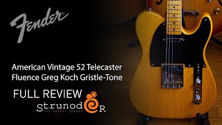 Струнодер 30 — American Vintage 52 Telecaster Fluence Greg Koch GristleTone [upl. by Tristas]