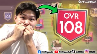 FC Mobile  ผมทำทีม OVR 108 วันแรก ทีมอย่างสวย [upl. by Einolem]