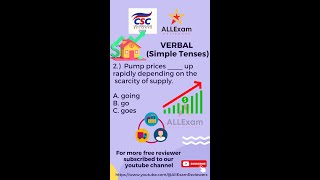 2024 CSC Reviewer Verbal Simple Tenses Latest 2024  Lumabas sa CSC Exam 😱😱 [upl. by Olodort]