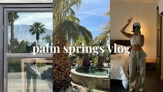 VLOG  24 hours in palm springs [upl. by Ellienad873]