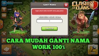 Cara Ganti Nama Clash Of Clans 2023  Clash Of Clans Indonesia [upl. by Gean167]