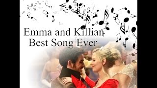 Emma and Killian  Best Song Ever [upl. by Lorsung]