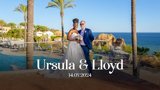 Ursula and Lloyd  Wedding Highlights  Portimão  Portugal [upl. by Irret]