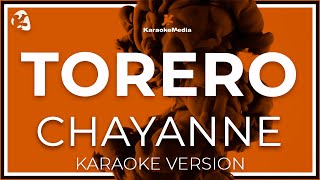 Chayanne  Torero LETRA INSTRUMENTAL KARAOKE [upl. by Godard313]