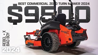 Best Commercial Zero Turn Mower  ALL NEW 2024  Bad Boy Rebel and Rebel X [upl. by Theadora]