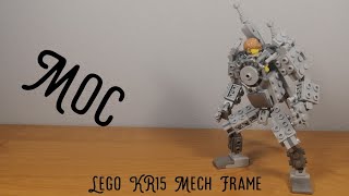 Lego KR15 Mech Frame Moc [upl. by Tterej]