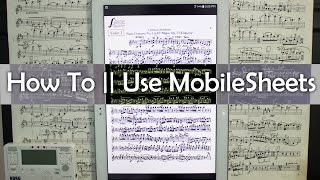 How To  Use Mobile Sheets [upl. by Novej579]