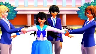 MMD x Aphmau  SpeedMMD Garroth amp Laurance Better Run [upl. by Alleuqahs]