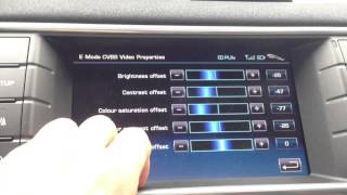 Range Rover Evoque Secret Infotainment E Mode Menu In Sat Nav How To Calibrate Screen [upl. by Anadal]