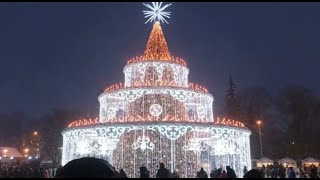 Вильнюс перед Рождеством Литва 2022 Vilnius before Christmas Lithuania [upl. by Nahamas785]