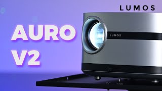 LUMOS AURO V2 Projector Review  Official Certified Netflix amp Youtube  In Depth Unboxing amp Review [upl. by Atteyram]