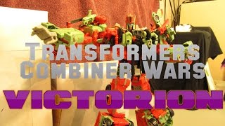 Transformers Combiner Wars Victorion Stop Motion Part 3 [upl. by Lahtnero646]