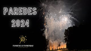 Girândola Festa Cidade Paredes 2024 [upl. by Enyawd]