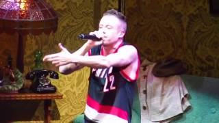 Macklemore  OthersideStarting Over  LIVE [upl. by Ahsikahs]