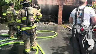 Carlton Lane Fire Video 3 [upl. by Inahpit]