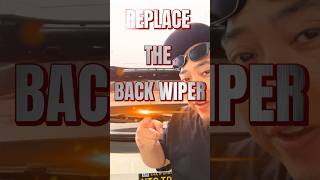 Change your back wiper on a 10th Gen Civic Hatchback honda civic cars automobile fk8 [upl. by Ehpotsirhc]