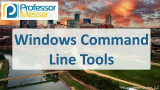 Windows Command Line Tools  CompTIA A 2201102  12 [upl. by Infeld]