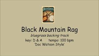 Black Mountain Rag  backing track Doc style [upl. by Myna]