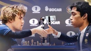 The Game Made Magnus Carlsen World Cup Champion  Magnus Carlsen vs Praggnanandhaa 2023 World Cup [upl. by Filemon]